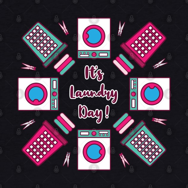 It's Laundry Day Mandala | Green Pink | Gray by Wintre2